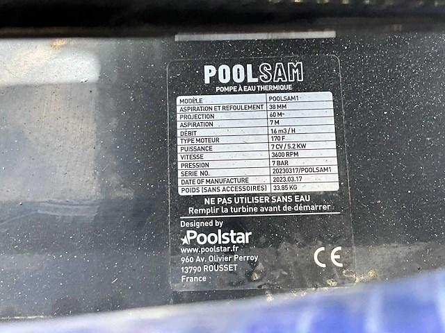 2023 poolstar poolsam1 waterpomp - afbeelding 2 van  10