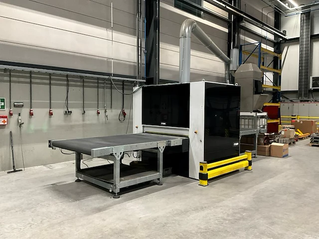 2023 q-fin f1500 wes6000 breedband ontbramen en allround finishing machine - afbeelding 1 van  17