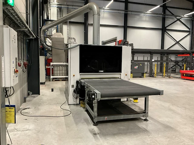 2023 q-fin f1500 wes6000 breedband ontbramen en allround finishing machine - afbeelding 10 van  17