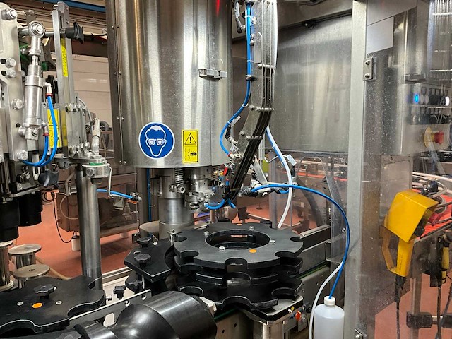 2023 raveco tribloc tr-480-12 automatische flessen bottellijn - afbeelding 2 van  13