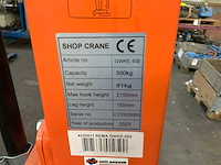 2023 rema gwke 500 werkplaatskraan - afbeelding 3 van  3