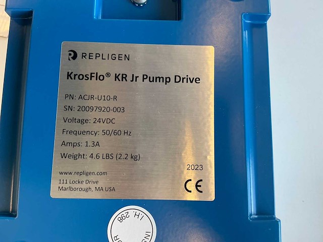 2023 repligen krosflo kr jr pompaandrijving digitale dispencing pomp - afbeelding 7 van  7
