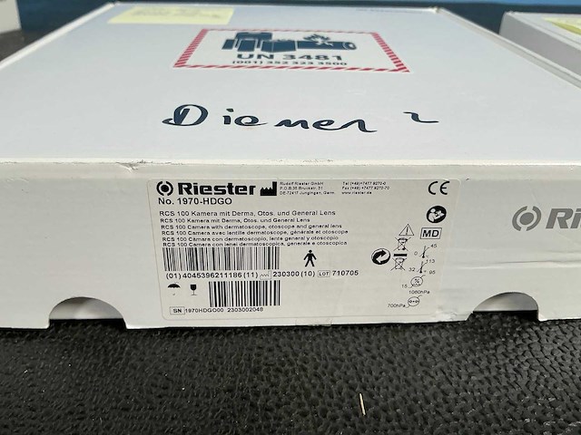 2023 riester rcs-100 digitale dermatoscoop (2x) - afbeelding 7 van  8