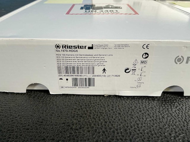 2023 riester rcs-100 digitale dermatoscoop (3x) - afbeelding 9 van  10