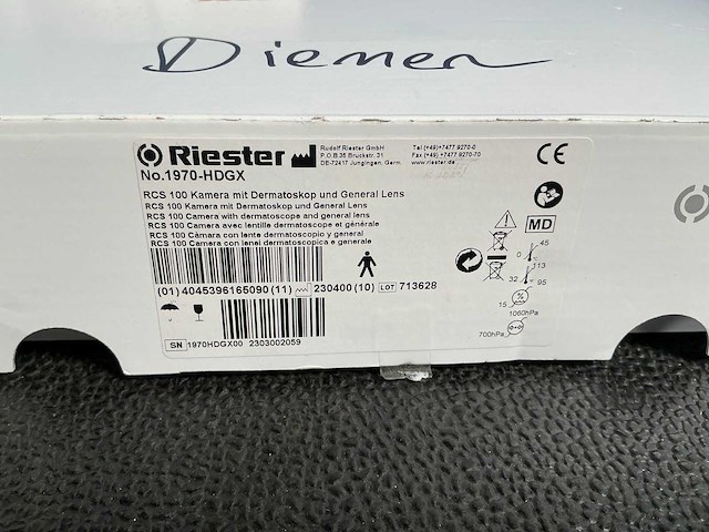 2023 riester rcs-100 digitale dermatoscoop (3x) - afbeelding 10 van  10