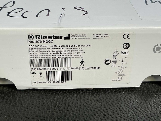 2023 riester rcs-100 digitale dermatoscoop - afbeelding 6 van  7