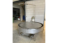 2023 rvs roterende regen naboots herbiciden onderzoekstafel met msw frequentieregelaar - afbeelding 8 van  15