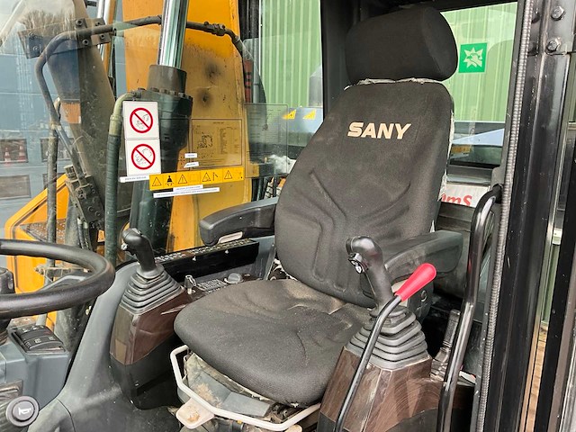 2023 sany sy155w mobiele graafmachine - afbeelding 9 van  36