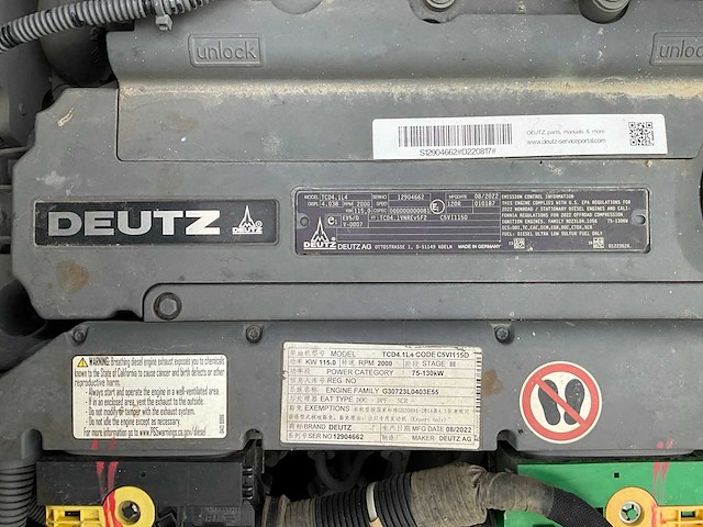 2023 sany sy155w mobiele graafmachine - afbeelding 29 van  36