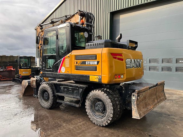 2023 sany sy155w mobiele graafmachine - afbeelding 23 van  36