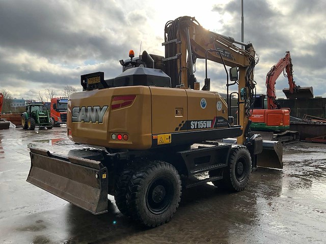 2023 sany sy155w mobiele graafmachine - afbeelding 31 van  36
