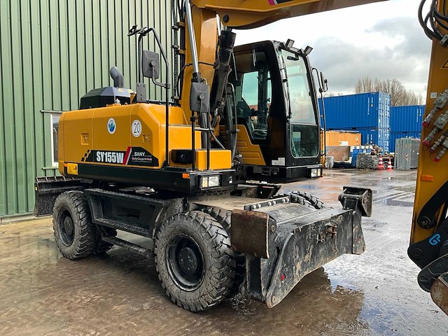 2023 sany sy155w mobiele graafmachine - afbeelding 33 van  36