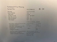 2023 sartorius palletank + pro mixer drive unit mobiel mengsysteem - afbeelding 3 van  11