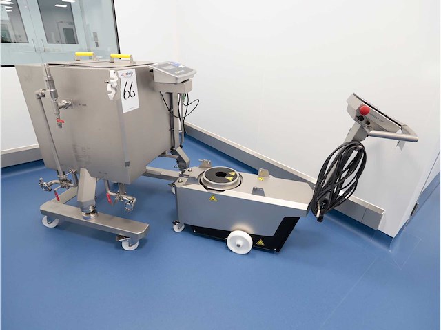 2023 sartorius palletank + pro mixer drive unit mobiel mengsysteem - afbeelding 4 van  11