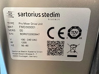 2023 sartorius palletank + pro mixer drive unit mobiel mengsysteem - afbeelding 10 van  10