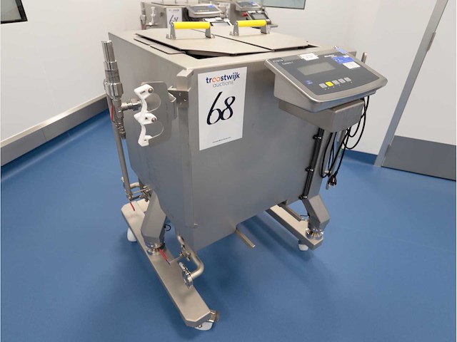 2023 sartorius palletank + pro mixer drive unit mobiel mengsysteem - afbeelding 6 van  12