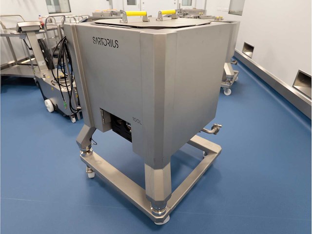 2023 sartorius palletank + pro mixer drive unit mobiel mengsysteem - afbeelding 7 van  12