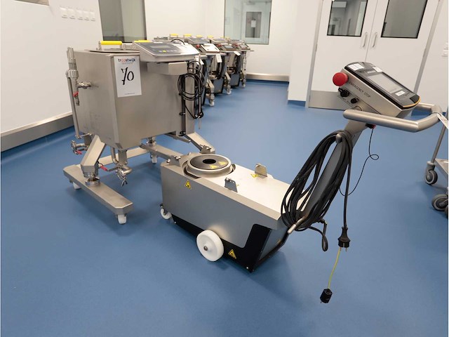 2023 sartorius palletank + pro mixer drive unit mobiel mengsysteem - afbeelding 4 van  11