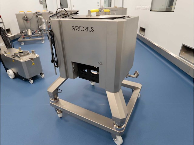 2023 sartorius palletank + pro mixer drive unit mobiel mengsysteem - afbeelding 6 van  11