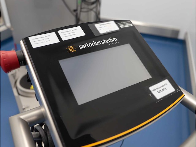 2023 sartorius palletank + pro mixer drive unit mobiel mengsysteem - afbeelding 8 van  12
