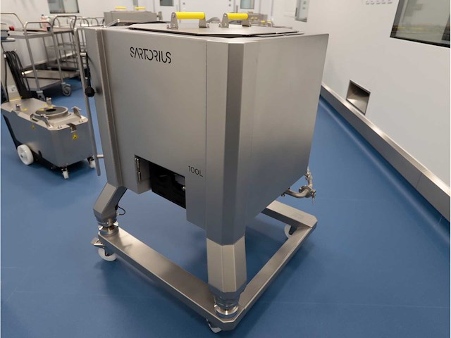 2023 sartorius palletank + pro mixer drive unit mobiel mengsysteem - afbeelding 6 van  12