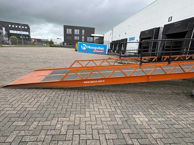 2023 saurus pyr-wh 10.000kg mobiele laadbrug - afbeelding 1 van  6