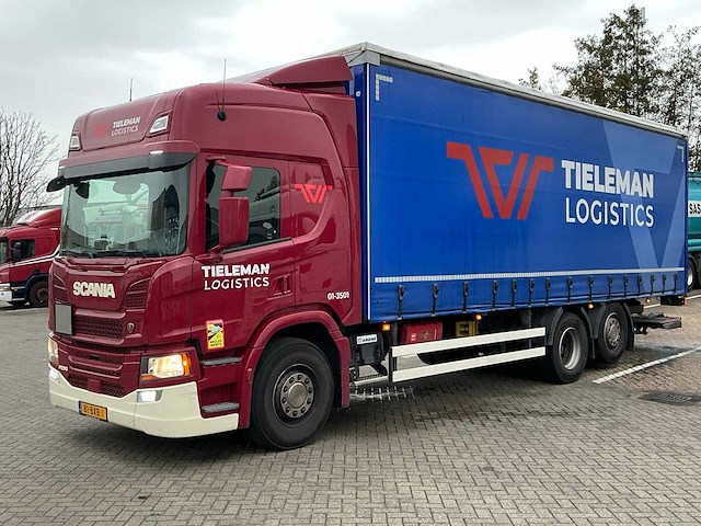 2023 scania p280 vrachtwagen met huifopbouw - afbeelding 1 van  41