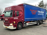 2023 scania p280 vrachtwagen met huifopbouw