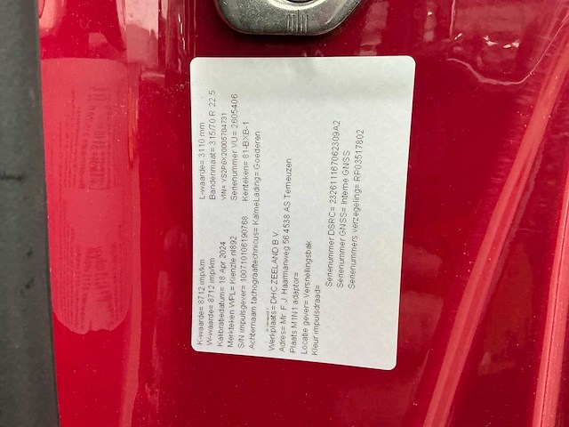 2023 scania p280 vrachtwagen met huifopbouw - afbeelding 15 van  41