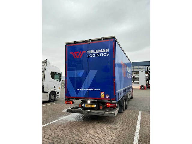 2023 scania p280 vrachtwagen met huifopbouw - afbeelding 37 van  41