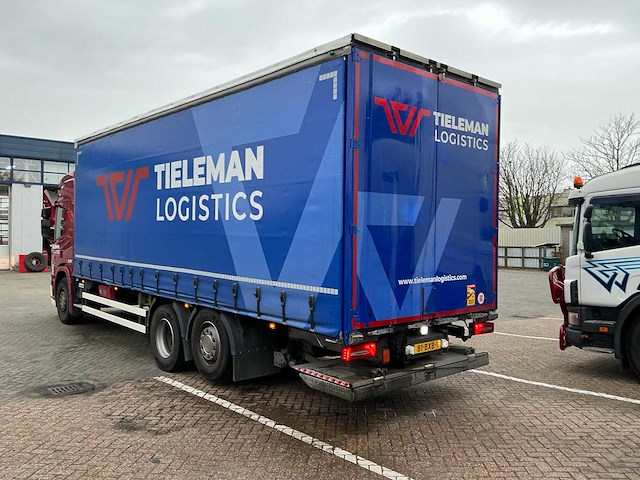 2023 scania p280 vrachtwagen met huifopbouw - afbeelding 38 van  41