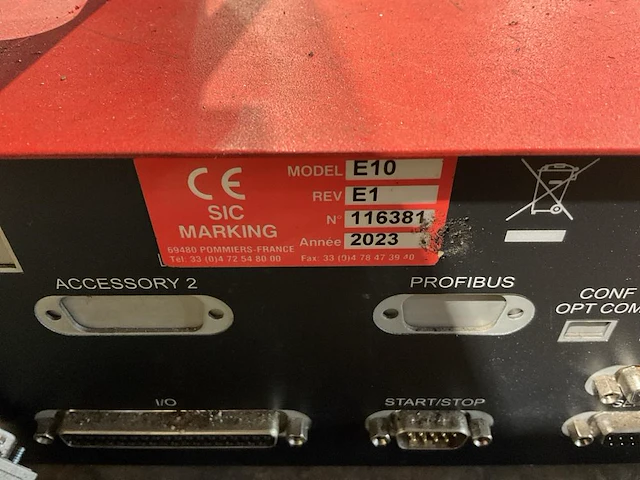 2023 sic marking e10 markeermachine - afbeelding 7 van  7