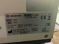 2023 sigma 4-16ks centrifuge - afbeelding 5 van  5