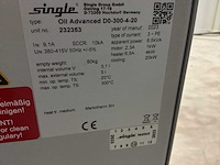 2023 single oil geavanceerde d0-300 temperatuurregelingsunit - afbeelding 7 van  7