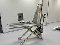 2023 sls10e40 elektrische hooglifter pallettruck inox - afbeelding 1 van  6