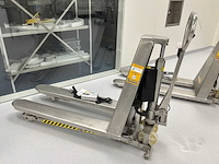 2023 sls10e40 elektrische hooglifter pallettruck inox - afbeelding 3 van  6