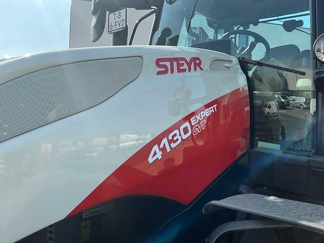 2023 steyr 4130 expert cvt vierwielaangedreven landbouwtractor - afbeelding 4 van  26