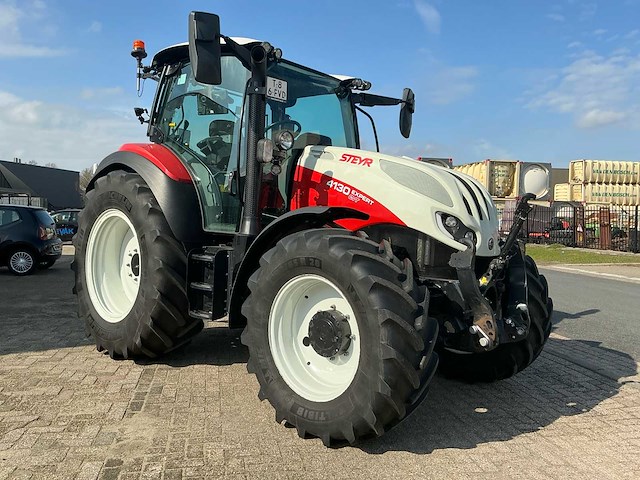 2023 steyr 4130 expert cvt vierwielaangedreven landbouwtractor - afbeelding 24 van  26