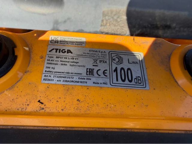 2023 stiga estate 384e grasmaaier - afbeelding 14 van  21