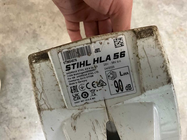2023 stihl hla 56 heggenschaar - afbeelding 6 van  6