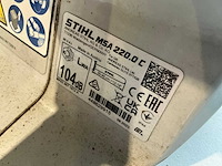 2023 stihl msa220c kettingzaag - afbeelding 3 van  3