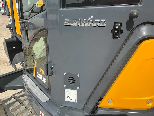 2023 sunward swe25uf minigraafmachine - afbeelding 4 van  11