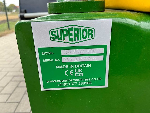 2023 superior super 10 graanpletter (slechts 300ton gedraaid) - afbeelding 27 van  33