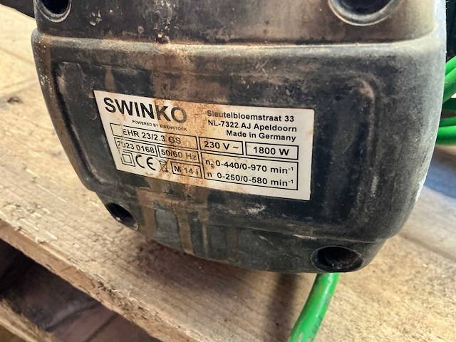 2023 swinko ehr 23/2.3 gs betonmixer - afbeelding 4 van  4