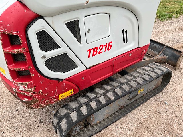 2023 takeuchi tb216 minigraafmachine - afbeelding 22 van  29