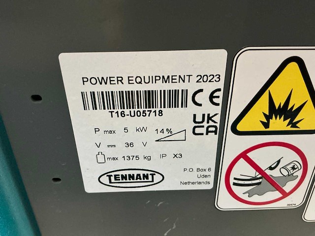 2023 tennant t16 schrobmachine - afbeelding 11 van  20