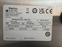 2023 thermowetenschappelijke heracell vios 160i cr laboratorium co2-incubator (2x) - afbeelding 4 van  5