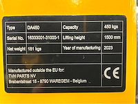 2023 total source da450 vatenheffer met kantelfunctie - afbeelding 5 van  5