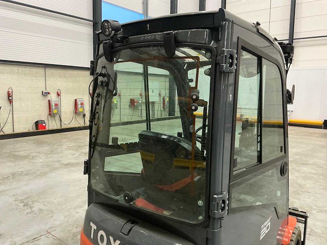2023 toyota 8fbe20t elektrische vorkheftruck - afbeelding 21 van  30