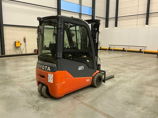2023 toyota 8fbe20t elektrische vorkheftruck - afbeelding 26 van  30